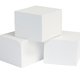 набор белых кубических камней для печи Mythos