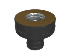 Старт А Grill'D AISI 430 0,8мм/ЖС 0,5мм (D130/250) черный (термостойкая краска)