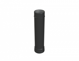 Труба L-500 Grill'D AISI 430 0,8мм (D115) черный (термостойкая краска)
