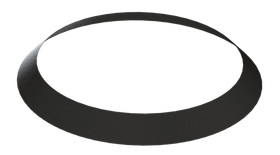 Юбка узкая для дымохода Grill'D ОС 0,5мм (D280) черный