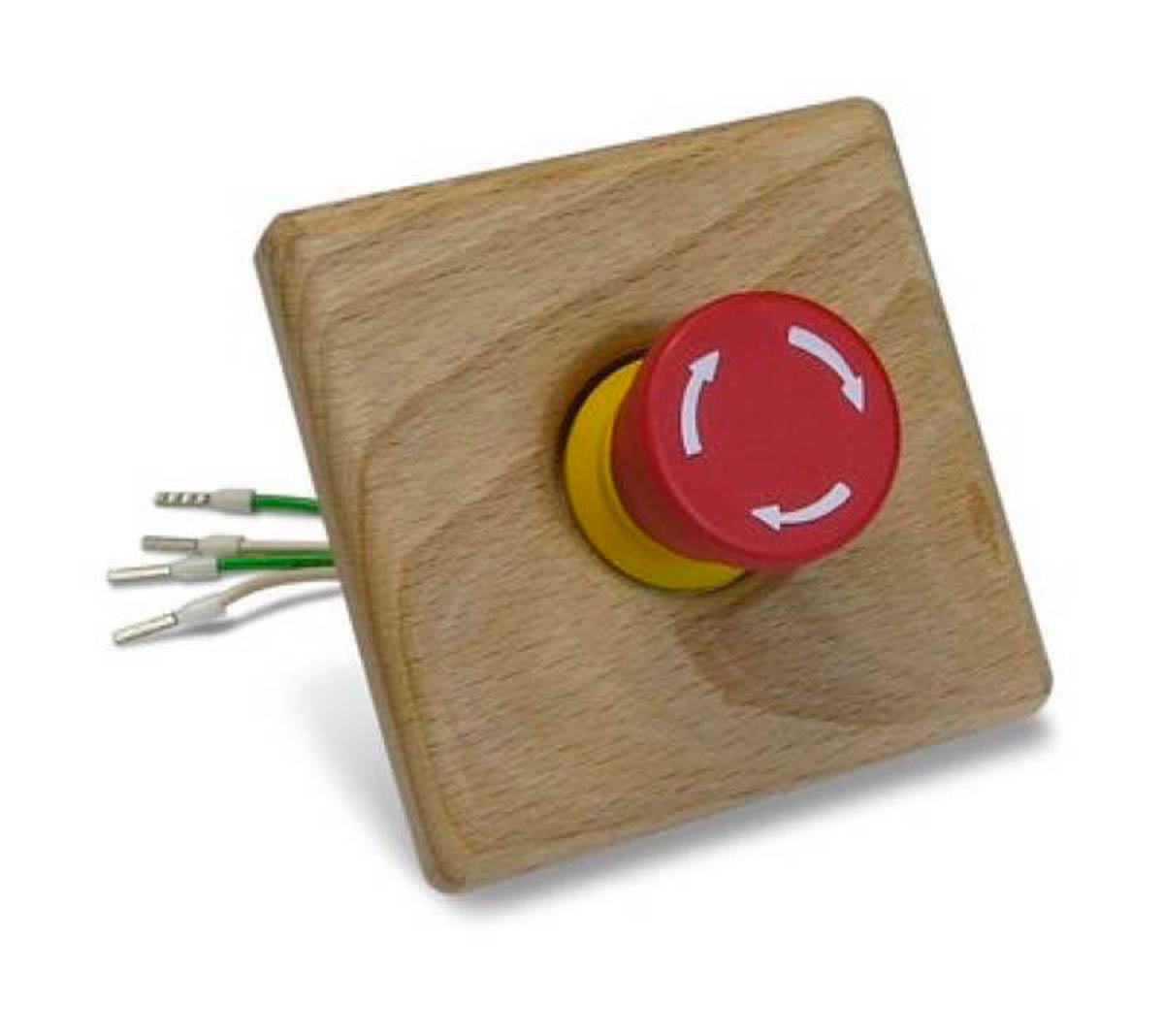 Кнопка для аварийного отключения питания электрической печи